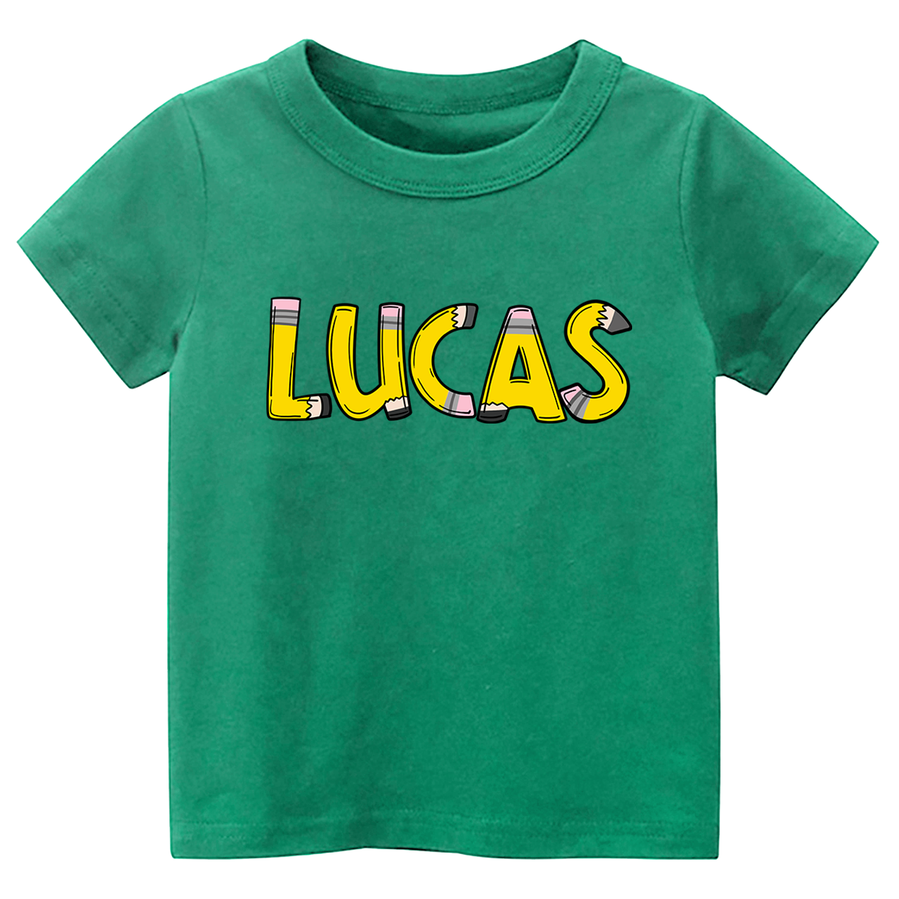 Personalized Pencil Back To School Toddler Shirts
