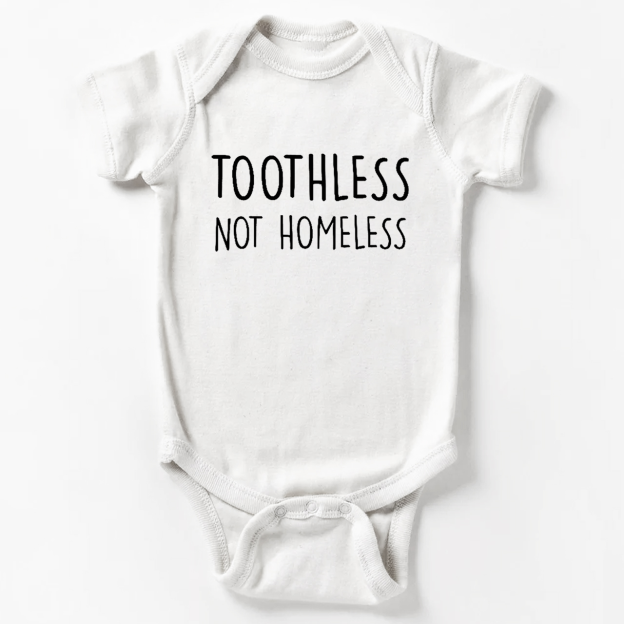 Toothless Not Homeless Bodysuit For Baby