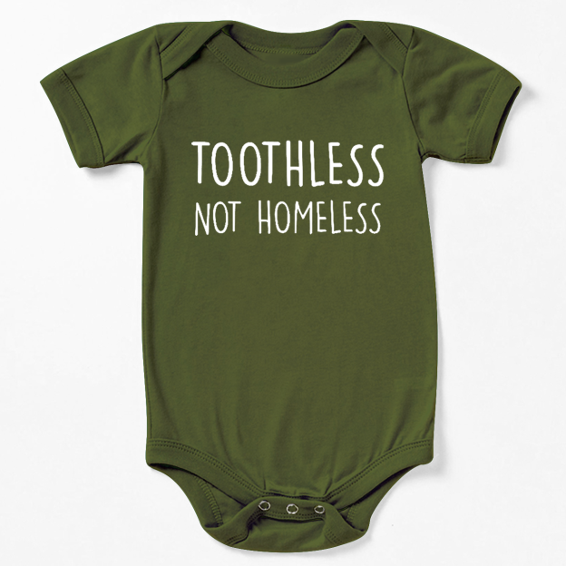 Toothless Not Homeless Bodysuit For Baby