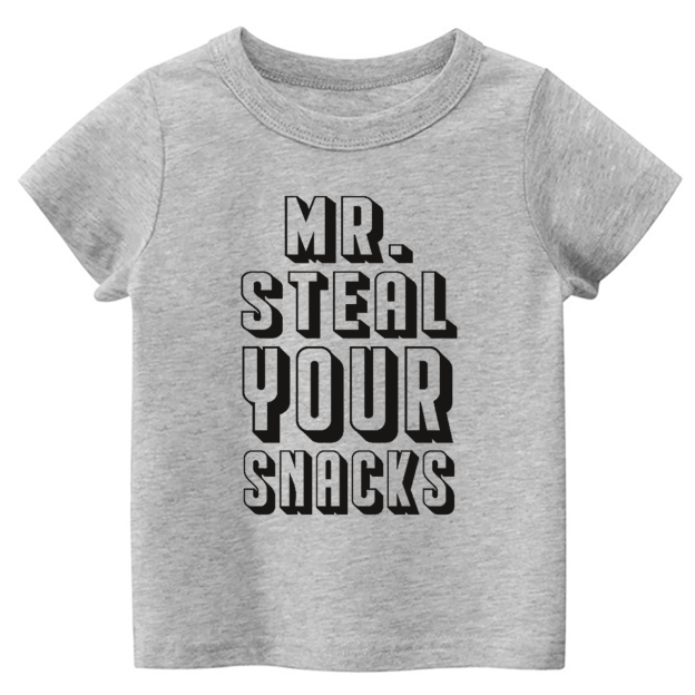 Mr Steal Your Snacks Toddler&Kids Tees