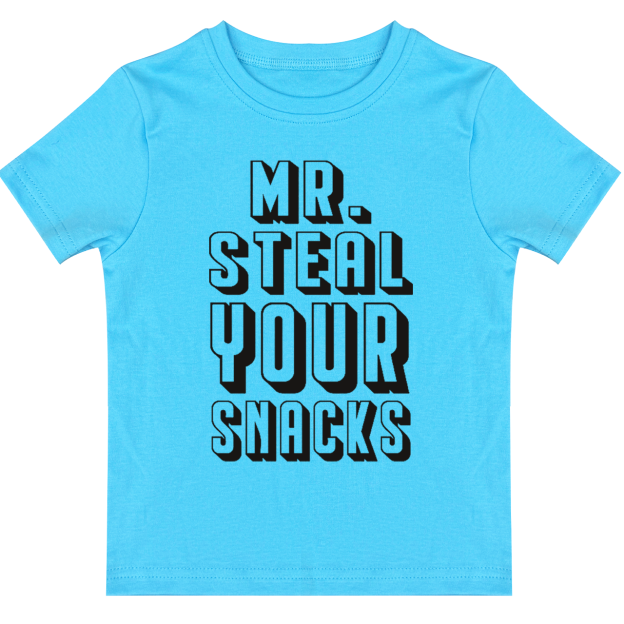 Mr Steal Your Snacks Toddler&Kids Tees