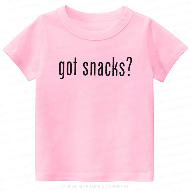 Got Snacks Toddler&Kids Tees