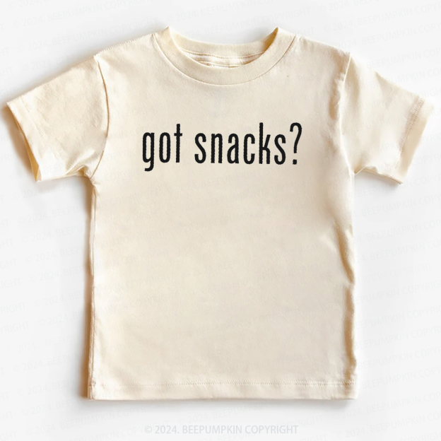 Got Snacks Toddler&Kids Tees