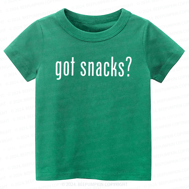 Got Snacks Toddler&Kids Tees