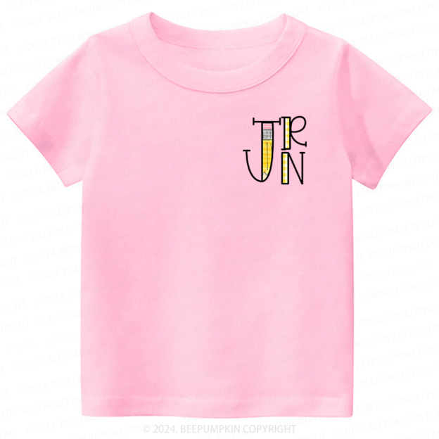 Personalized Hello Kinder Garten Toddler Shirts