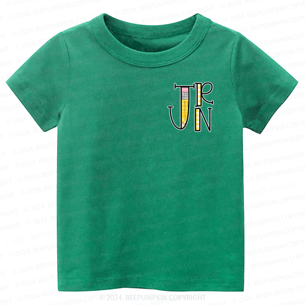 Personalized Hello Kinder Garten Toddler Shirts