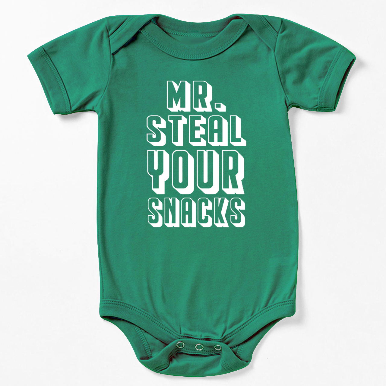 Mr Steal Your Snacks Bodysuit For Baby