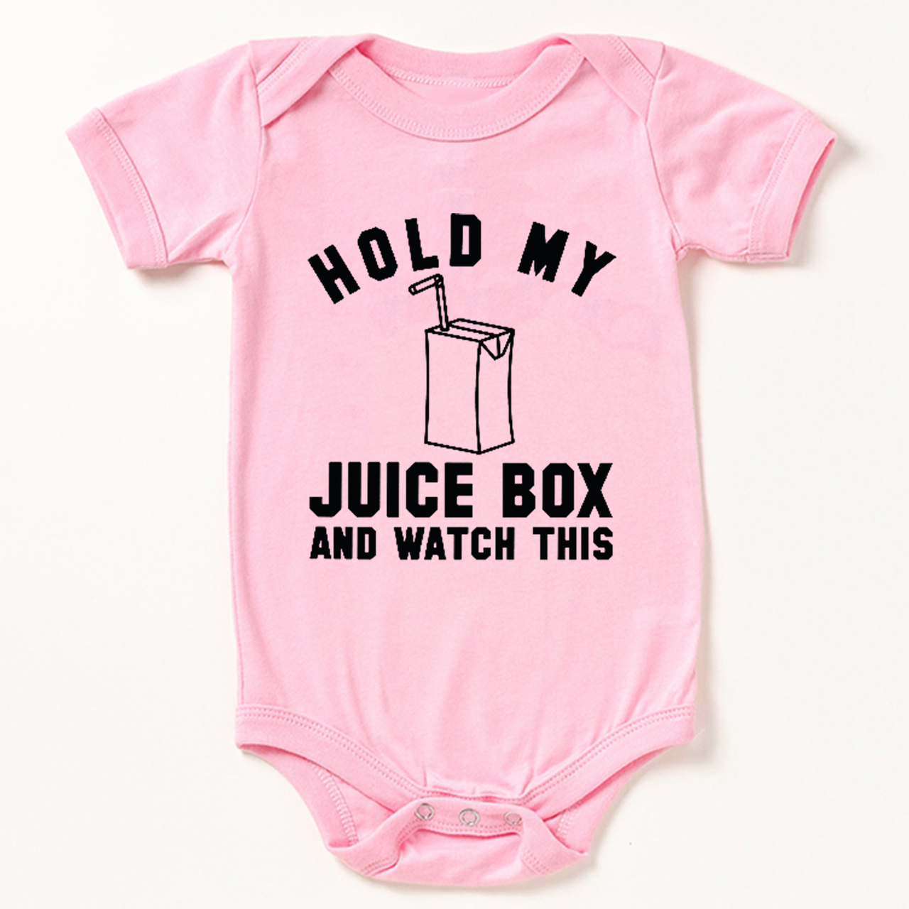 Hold My Jucie Box Bodysuit For Baby