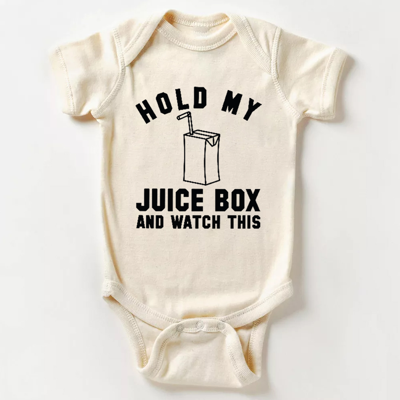 Hold My Jucie Box Bodysuit For Baby