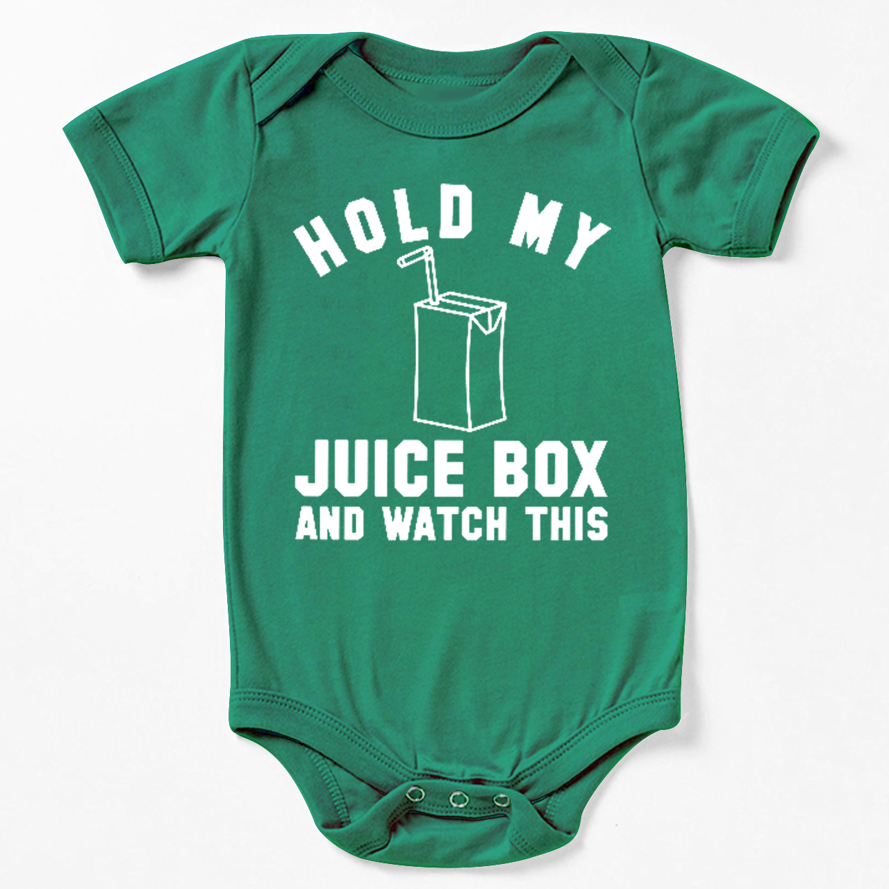 Hold My Jucie Box Bodysuit For Baby
