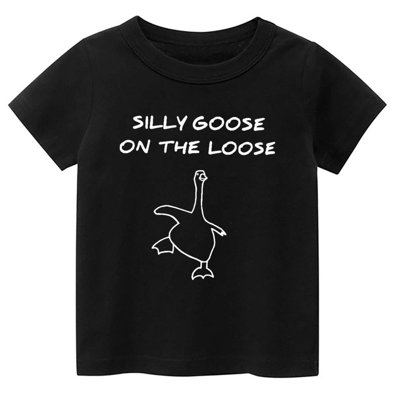 Silly Goose On The Loose Toddler&Kids Tees
