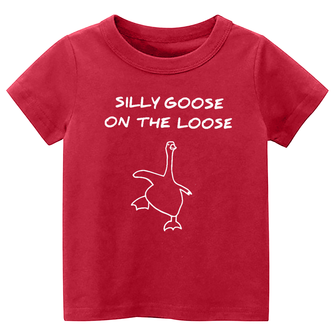 Silly Goose On The Loose Toddler&Kids Tees