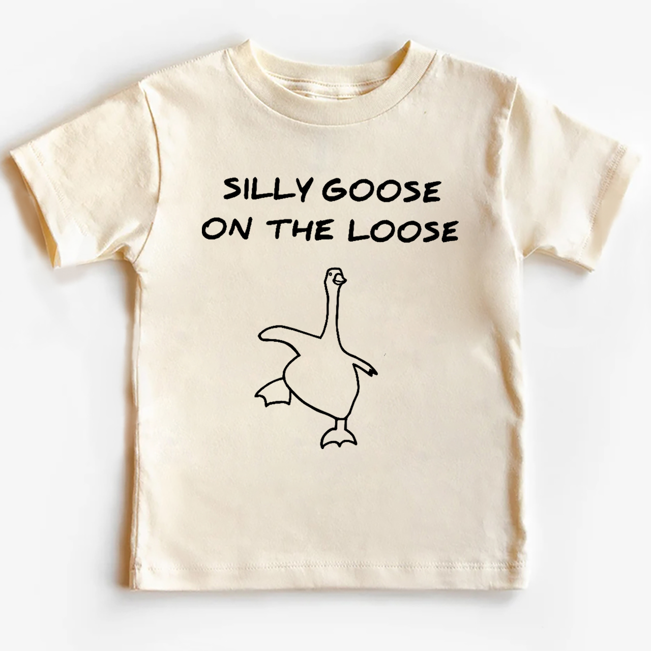 Silly Goose On The Loose Toddler&Kids Tees