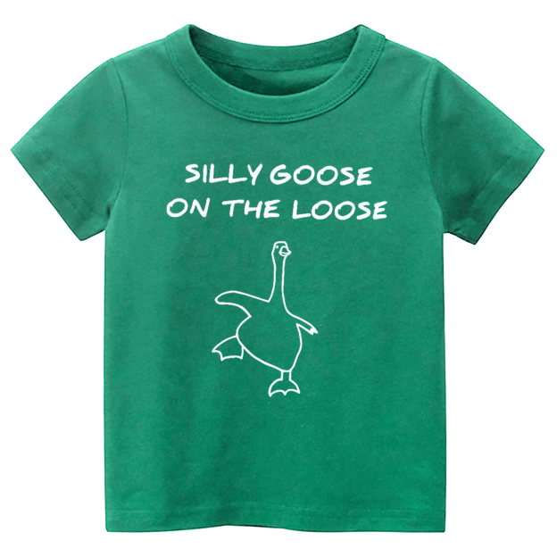 Silly Goose On The Loose Toddler&Kids Tees
