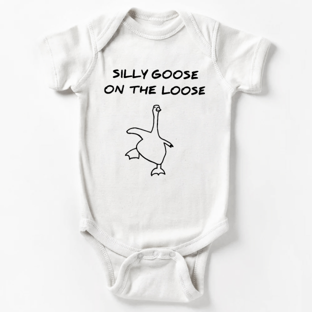 Silly Goose On The Loose Bodysuit For Baby