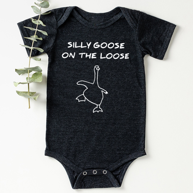 Silly Goose On The Loose Bodysuit For Baby