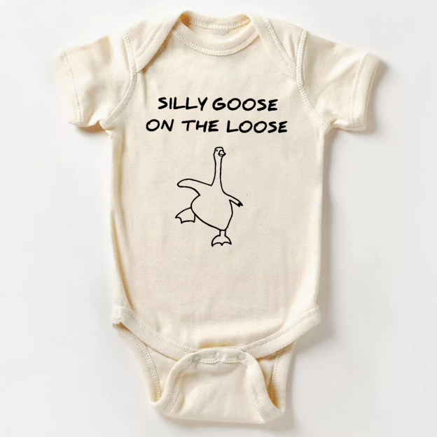 Silly Goose On The Loose Bodysuit For Baby