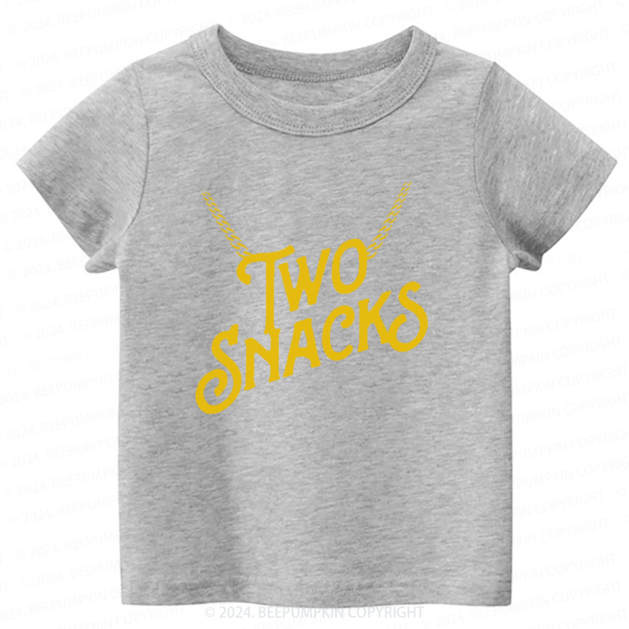 Two Snacks Toddler&Kids Tees