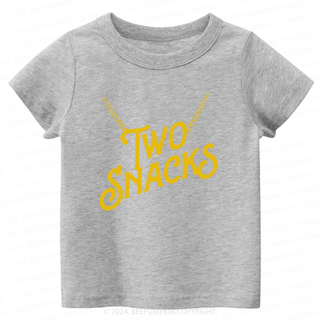 Two Snacks Toddler&Kids Tees