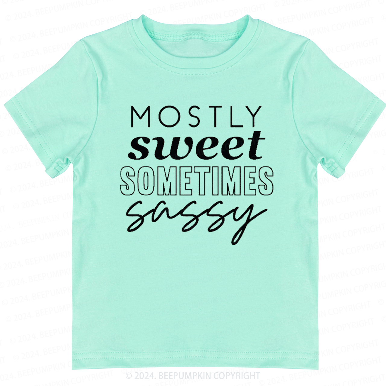 Mostly Sweet Sometimes Sassy Toddler&Kids Tees