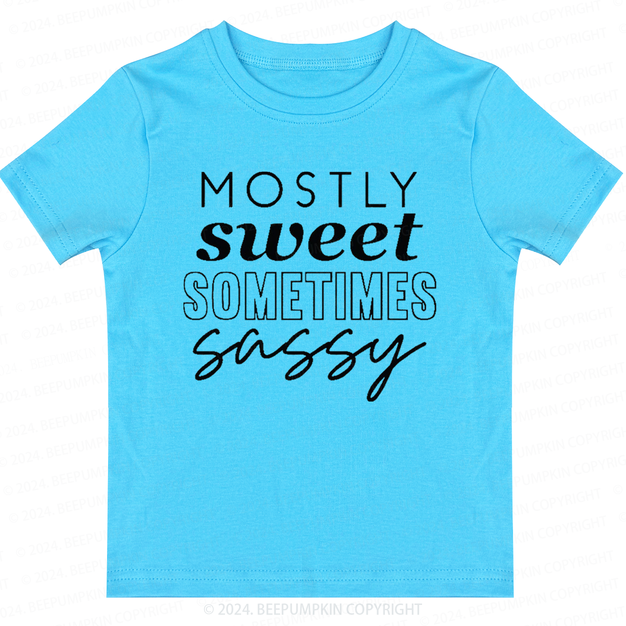 Mostly Sweet Sometimes Sassy Toddler&Kids Tees