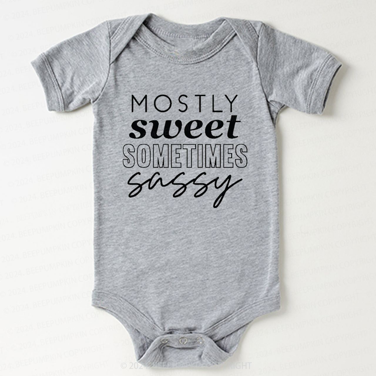 Mostly Sweet Sometimes Sassy Bodysuit For Baby