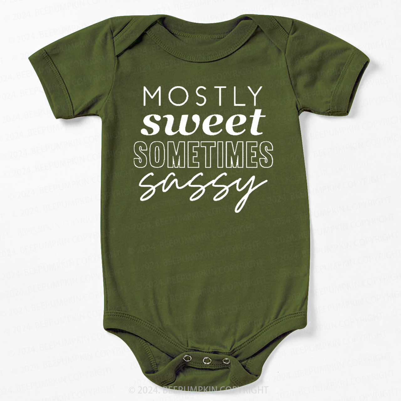 Mostly Sweet Sometimes Sassy Bodysuit For Baby