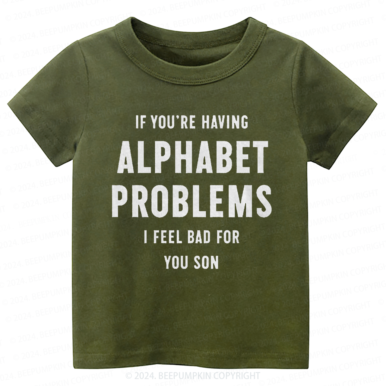 Alphabet Problems Toddler&Kids Tees