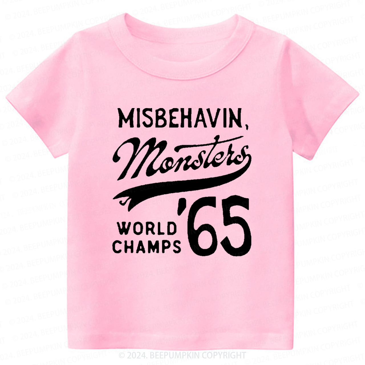 Misbehavin' Monsters Toddler&Kids Tees