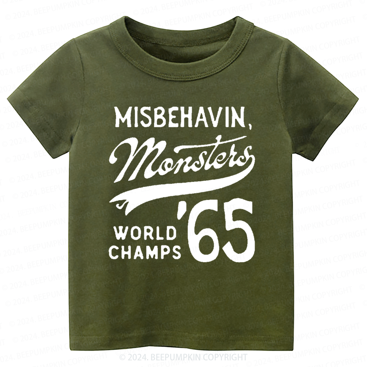 Misbehavin' Monsters Toddler&Kids Tees