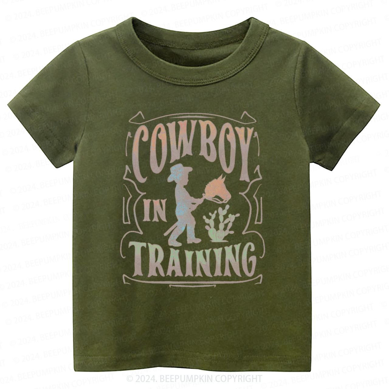 Cowboy In Training Toddler&Kids Tees 