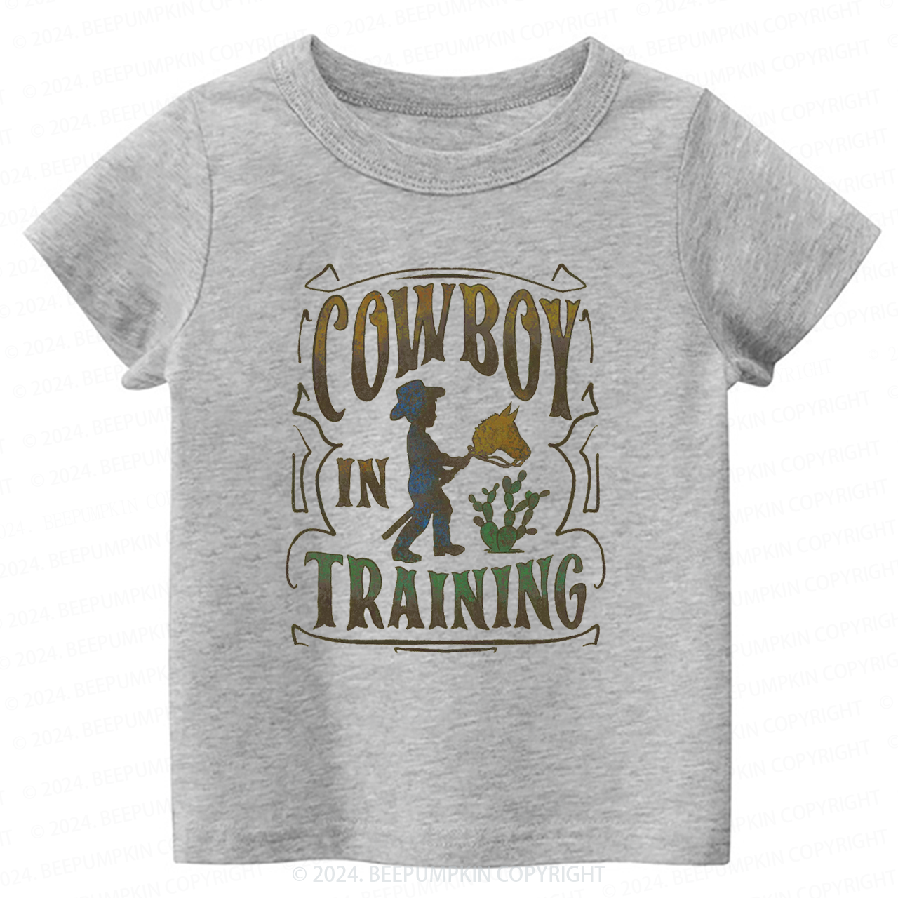 Cowboy In Training Toddler&Kids Tees 