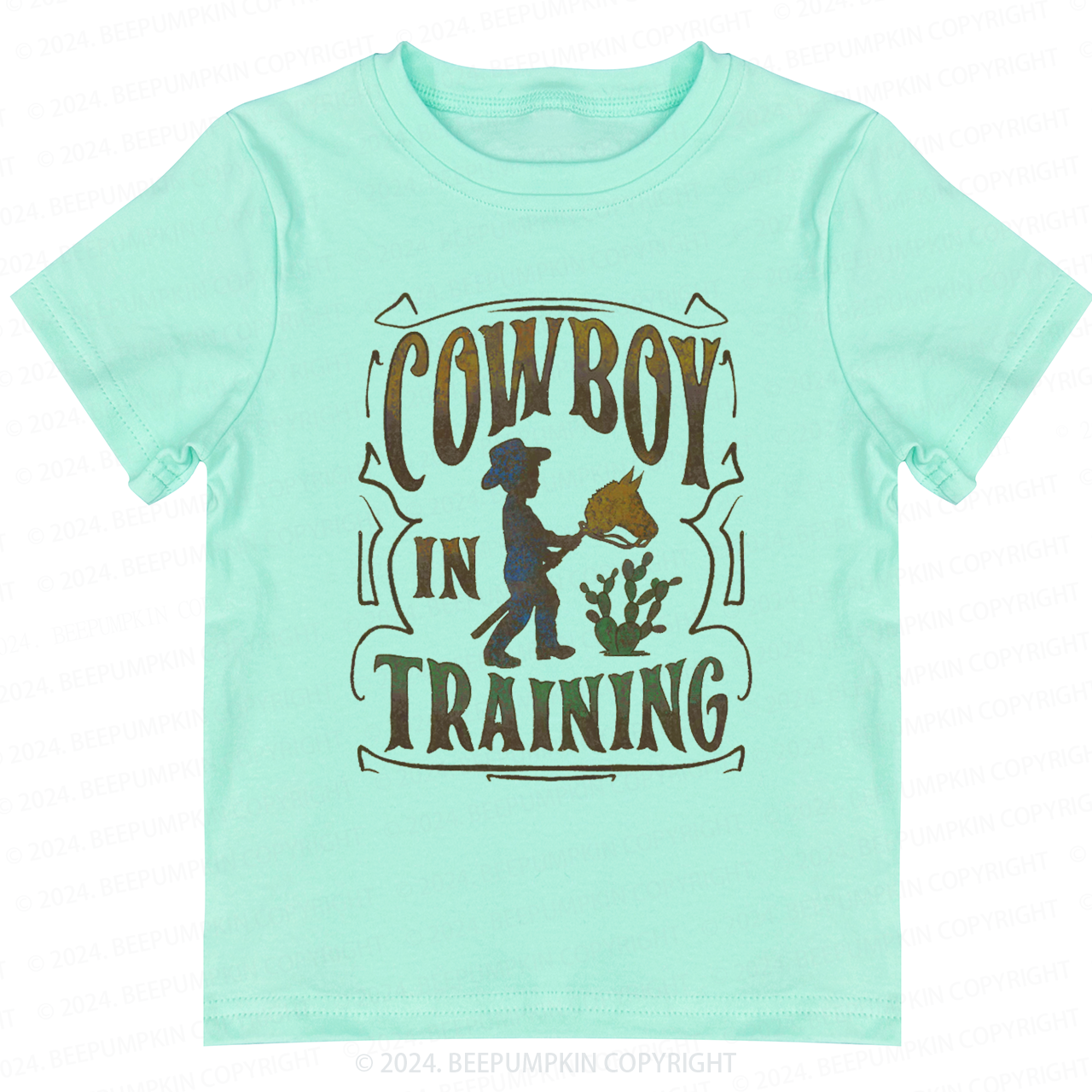 Cowboy In Training Toddler&Kids Tees 