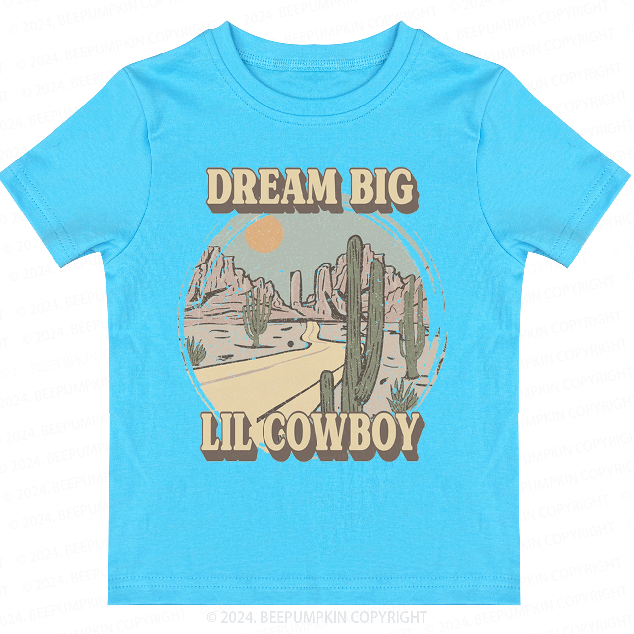 Dream Big Little Cowboy Toddler&Kids Tees