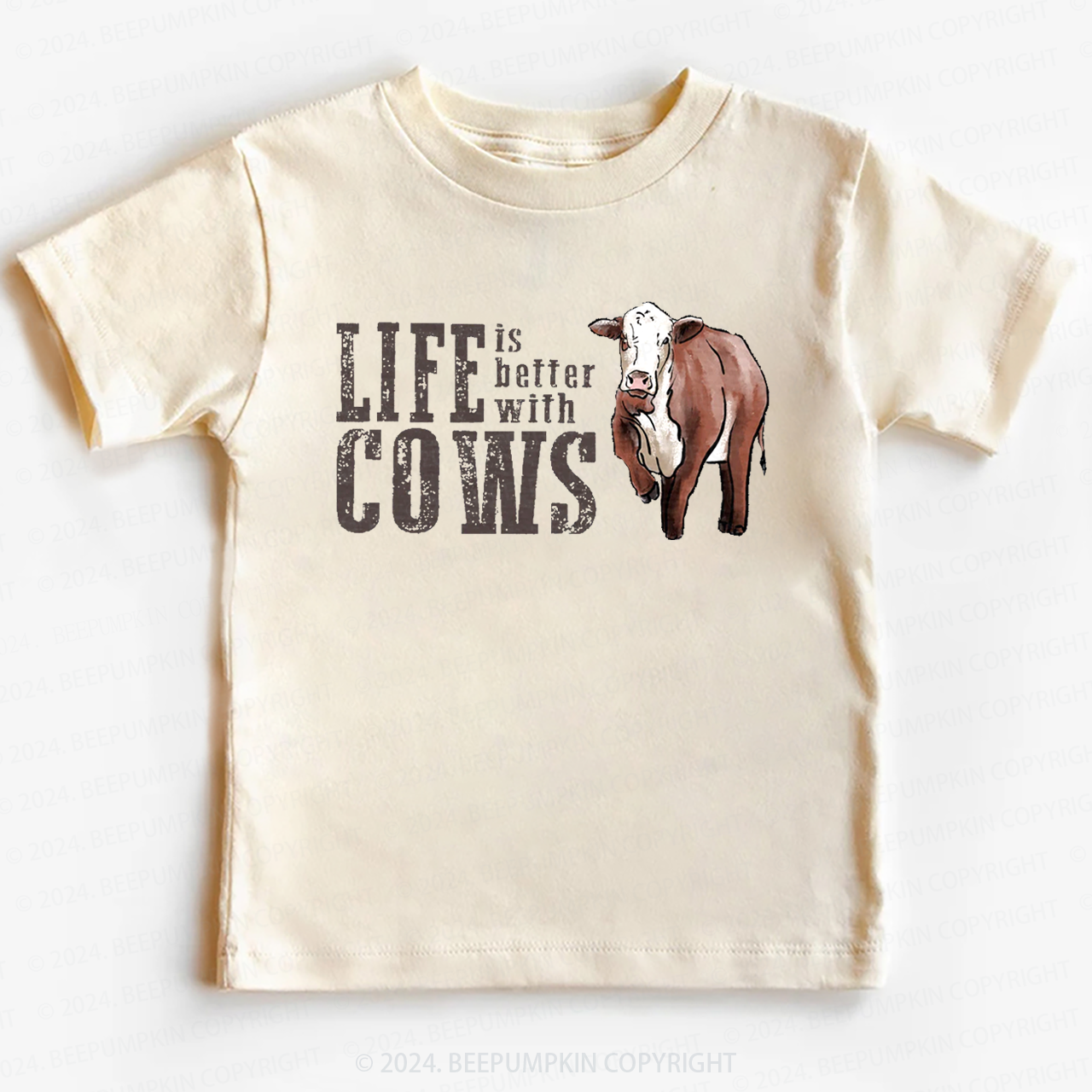 Life is Better with Cows Toddler&Kids Tees