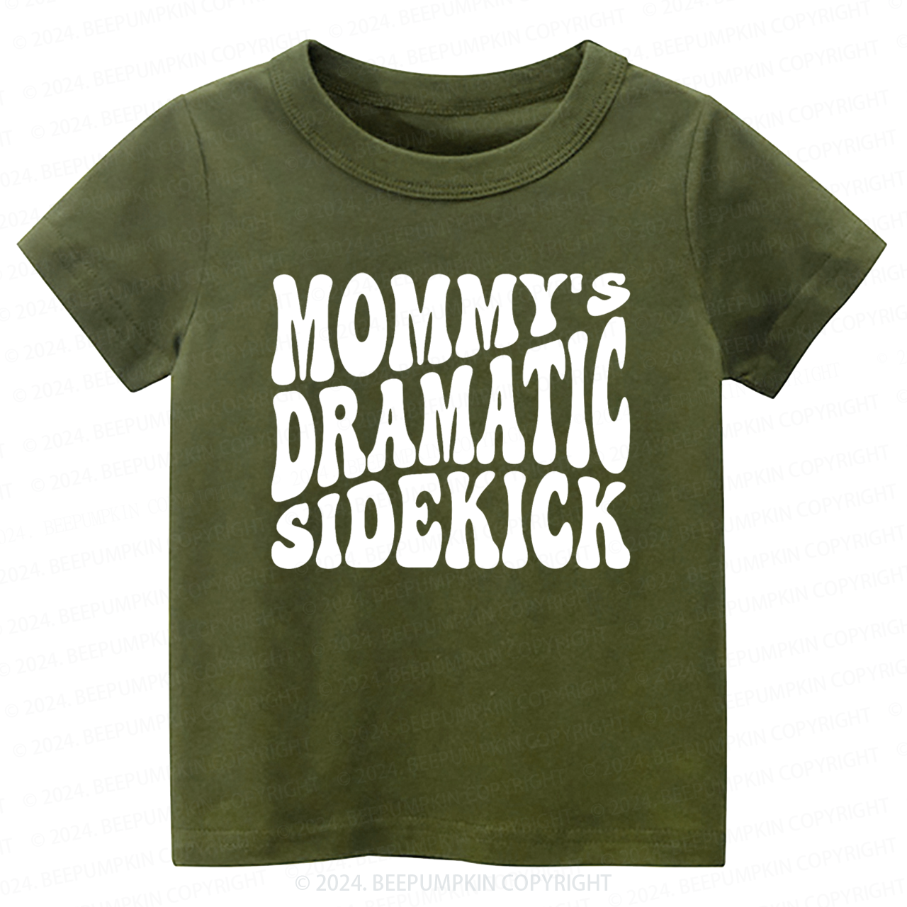 Mommy's Dramatic Sidekick Toddler&Kids Tees