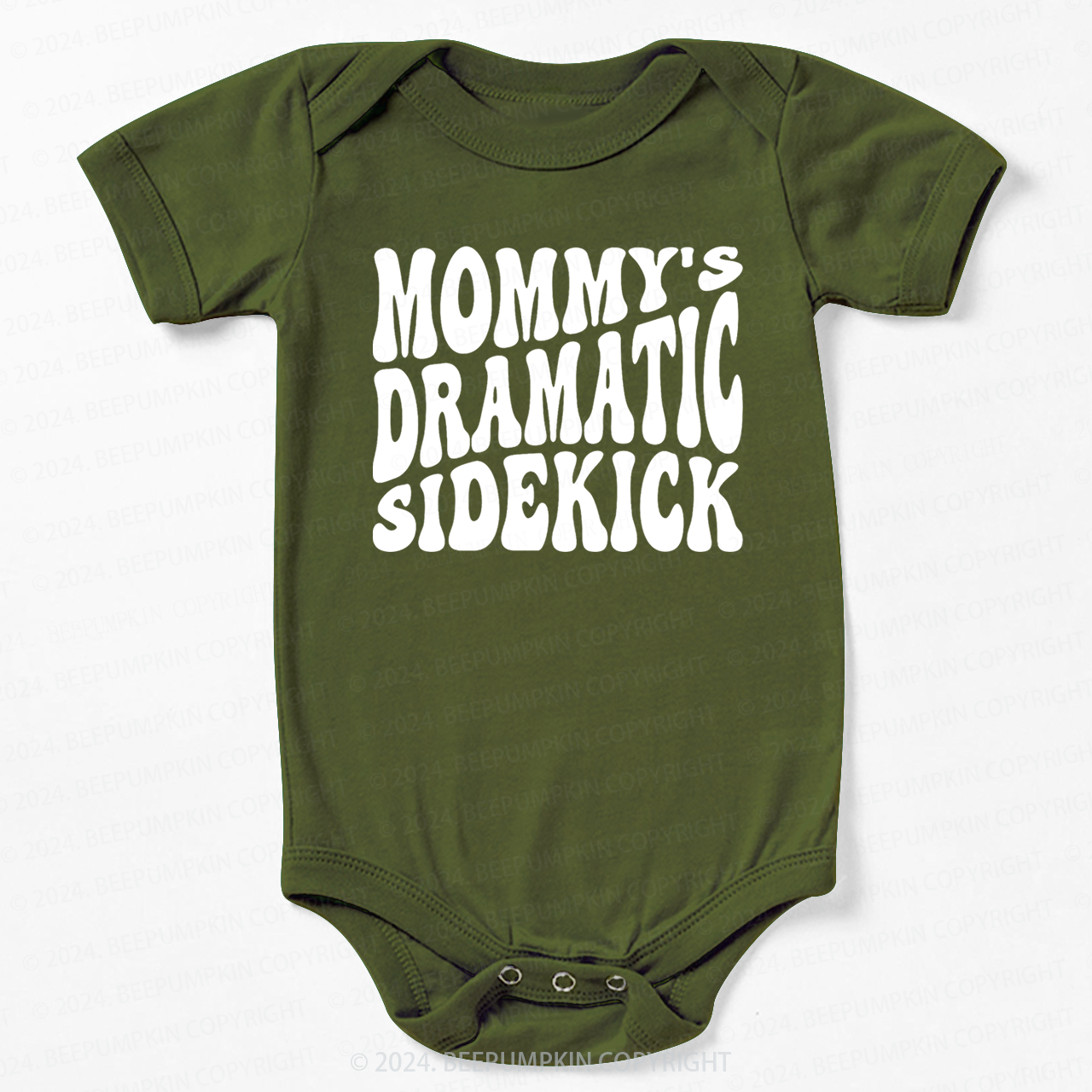 Mommy's Dramatic Sidekick Bodysuit For Baby 7
