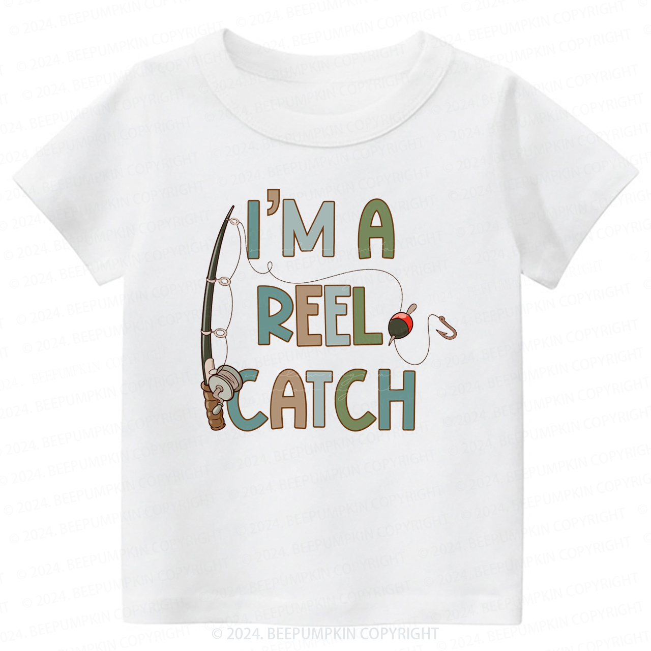 I'm A Reel Catch Toddler&Kids Tees