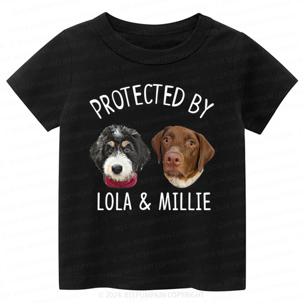 Personalized Digital Dogs And Cats Toddler&Kids Tees 