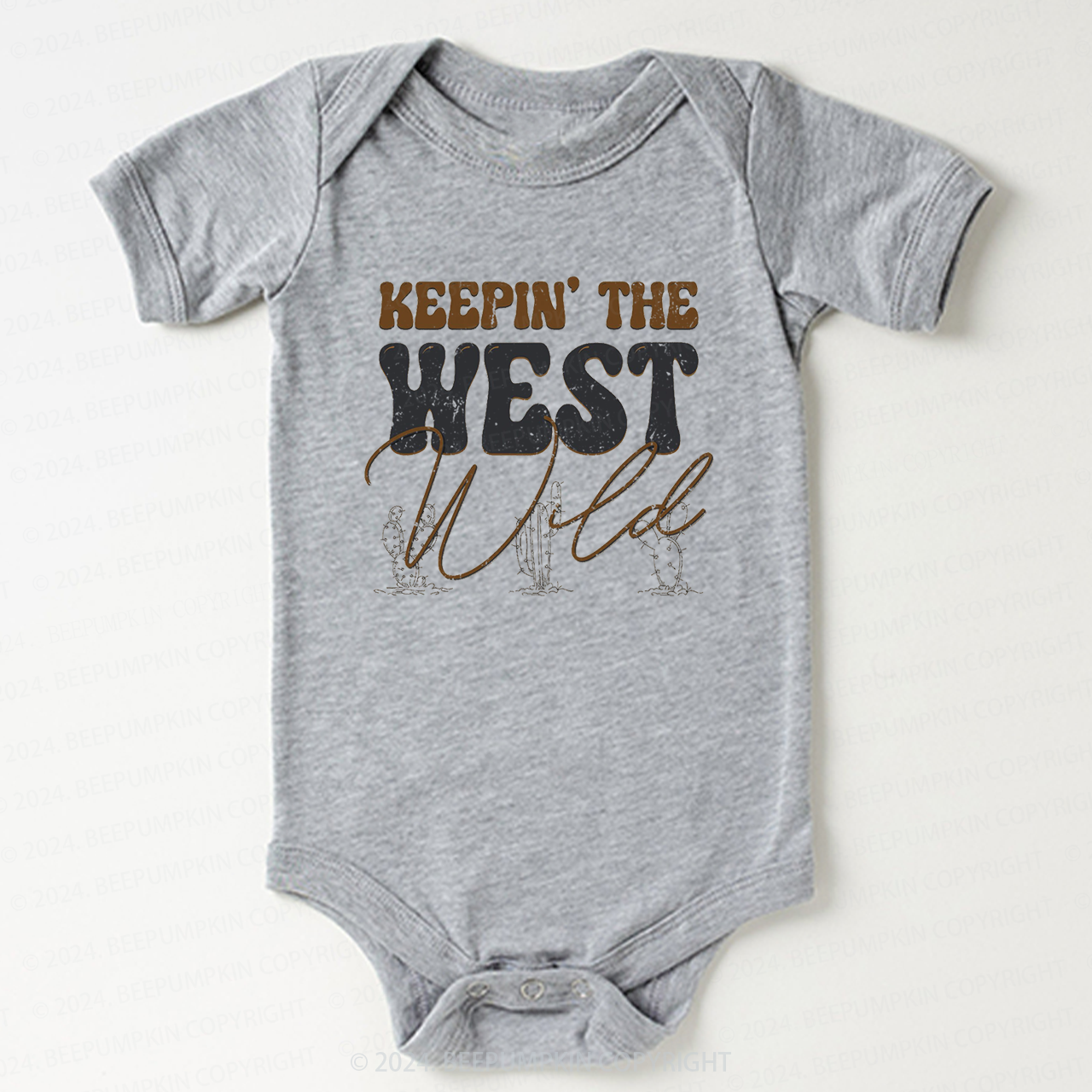 Keepin The West Wild Bodysuit For Baby 