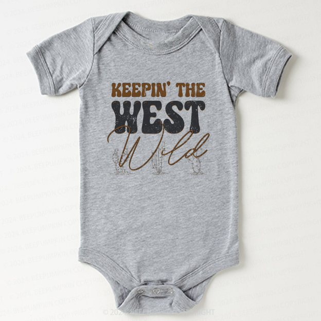 Keepin The West Wild Bodysuit For Baby 