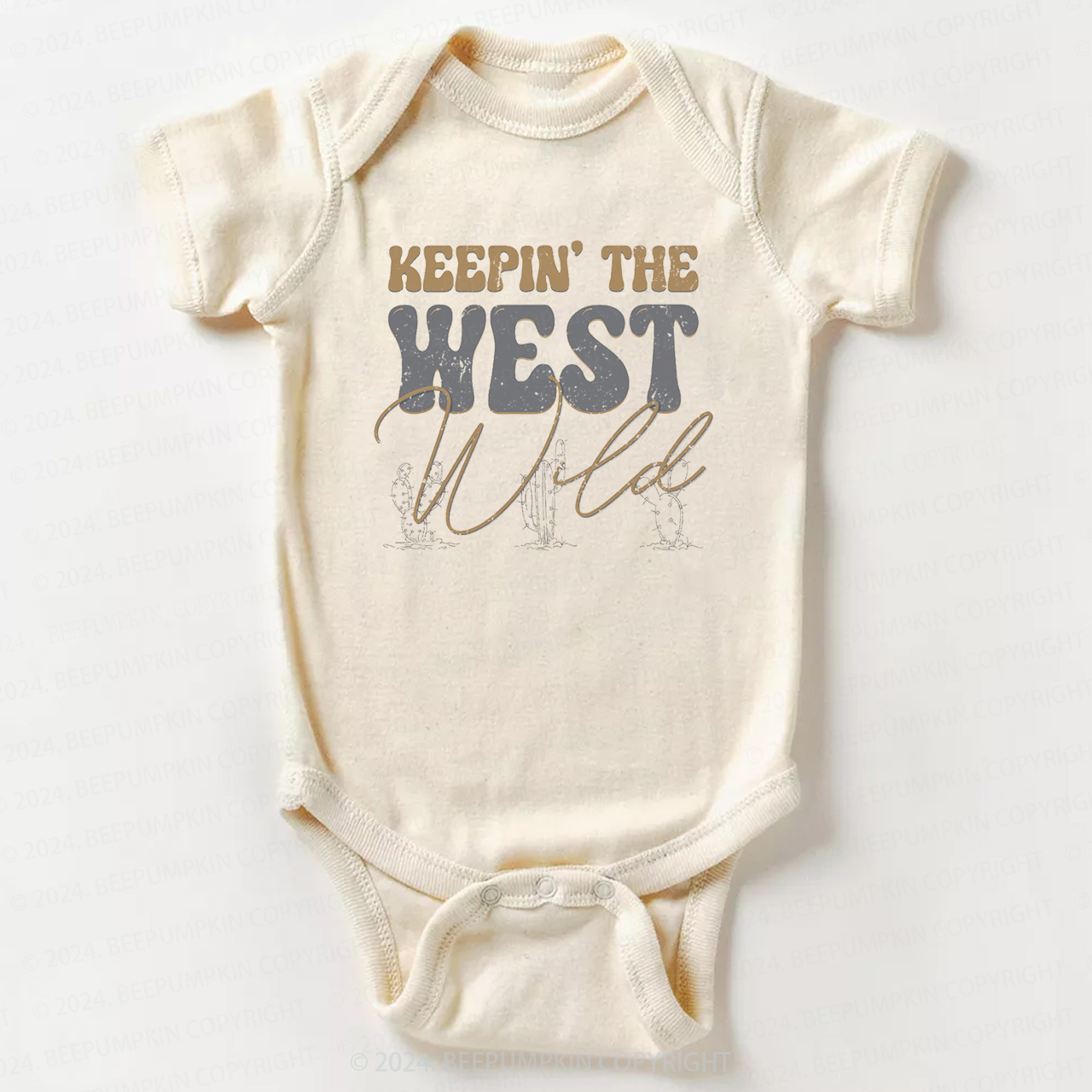 Keepin The West Wild Bodysuit For Baby 