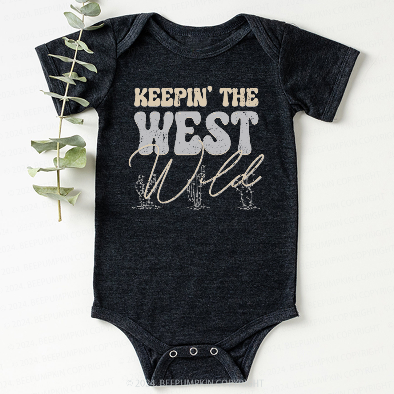 Keepin The West Wild Bodysuit For Baby 