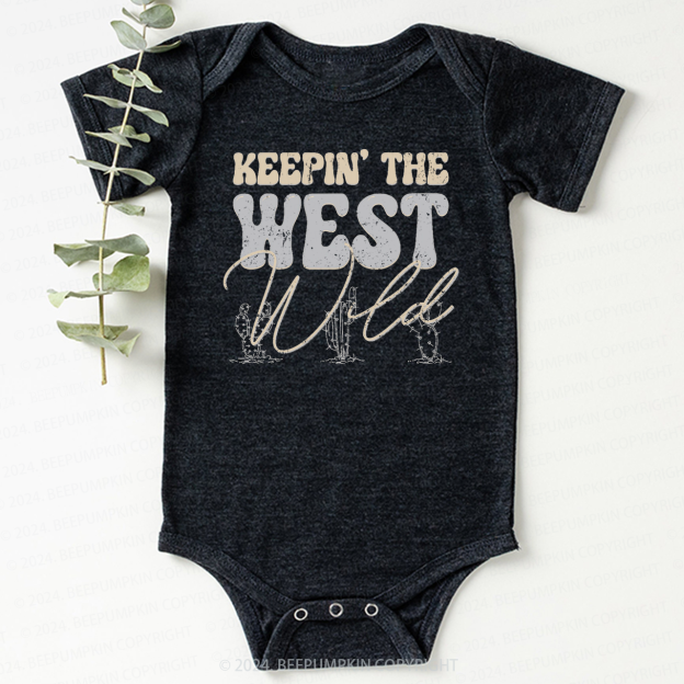 Keepin The West Wild Bodysuit For Baby 