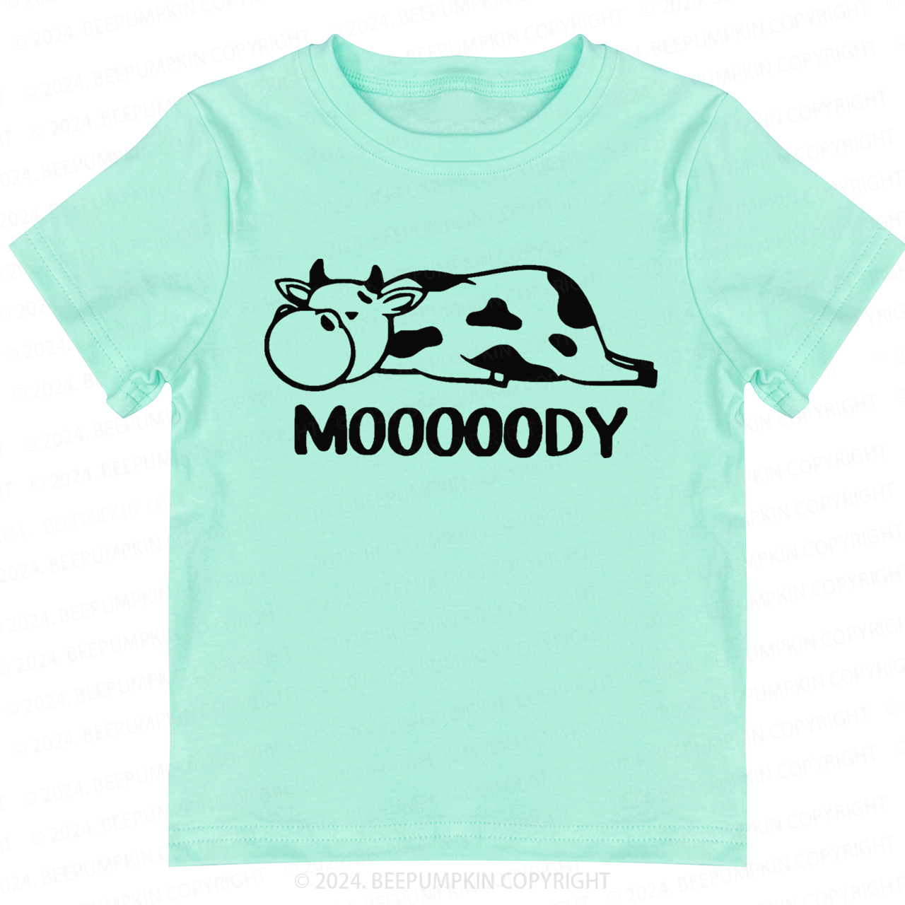 Mooooody Cow Toddler&Kids Tees  