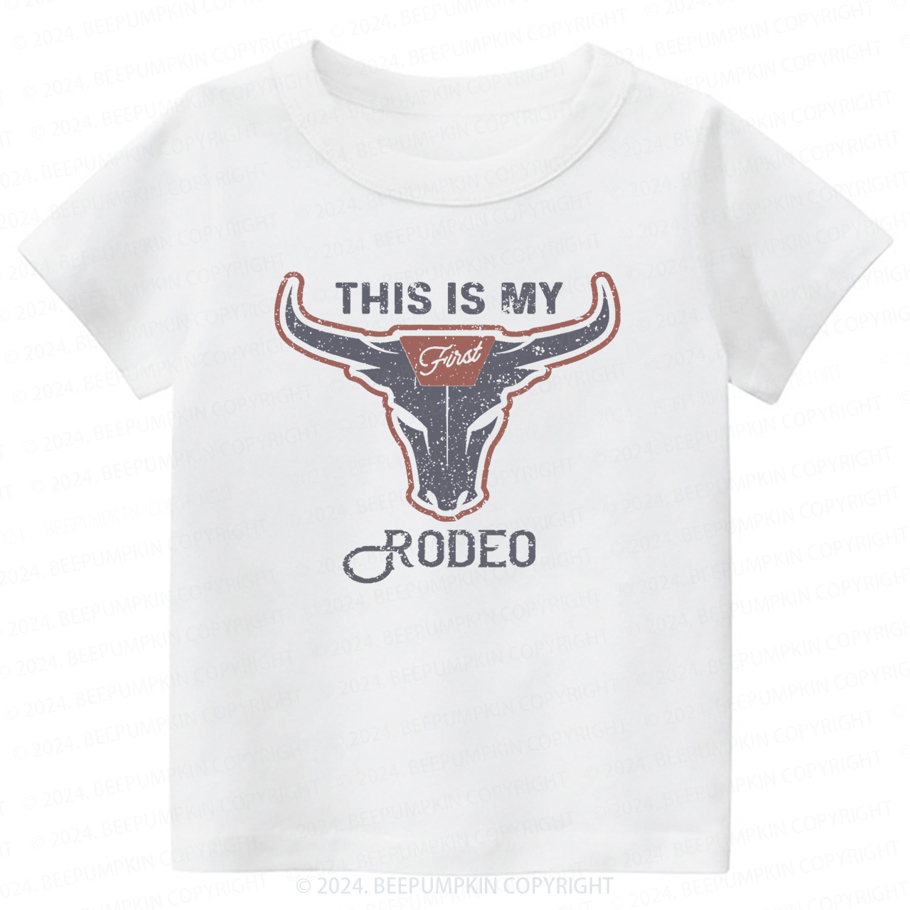 This is My First Rodeo Toddler&Kids Tees  