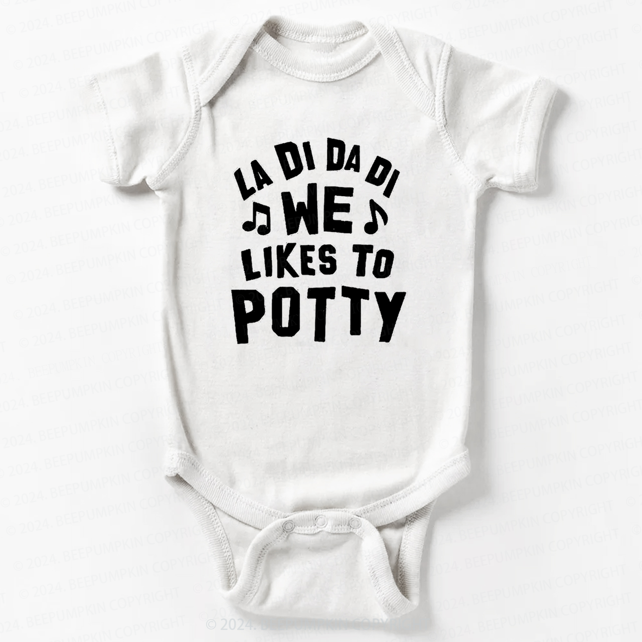 We Likes To Potty Bodysuit For Baby 7