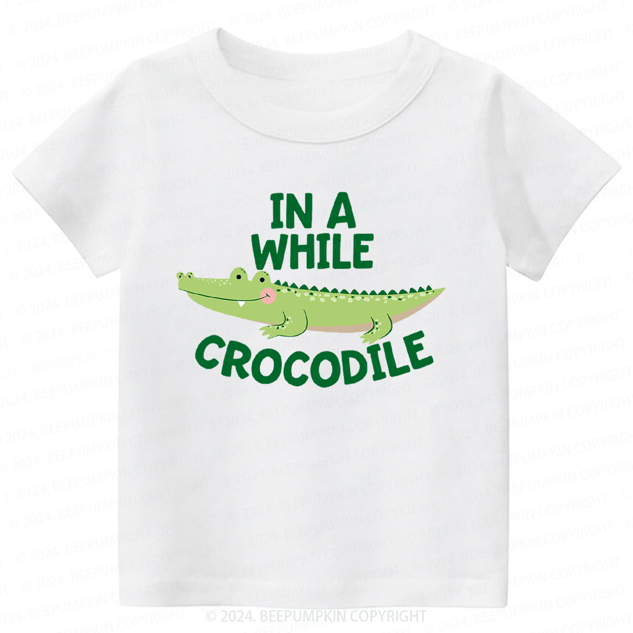 In A While Crocodile Toddler&Kids Tees 7