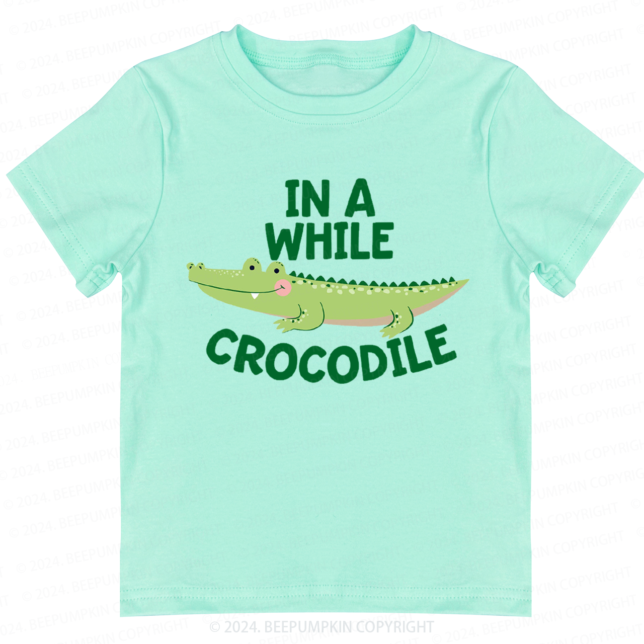 In A While Crocodile Toddler&Kids Tees 7