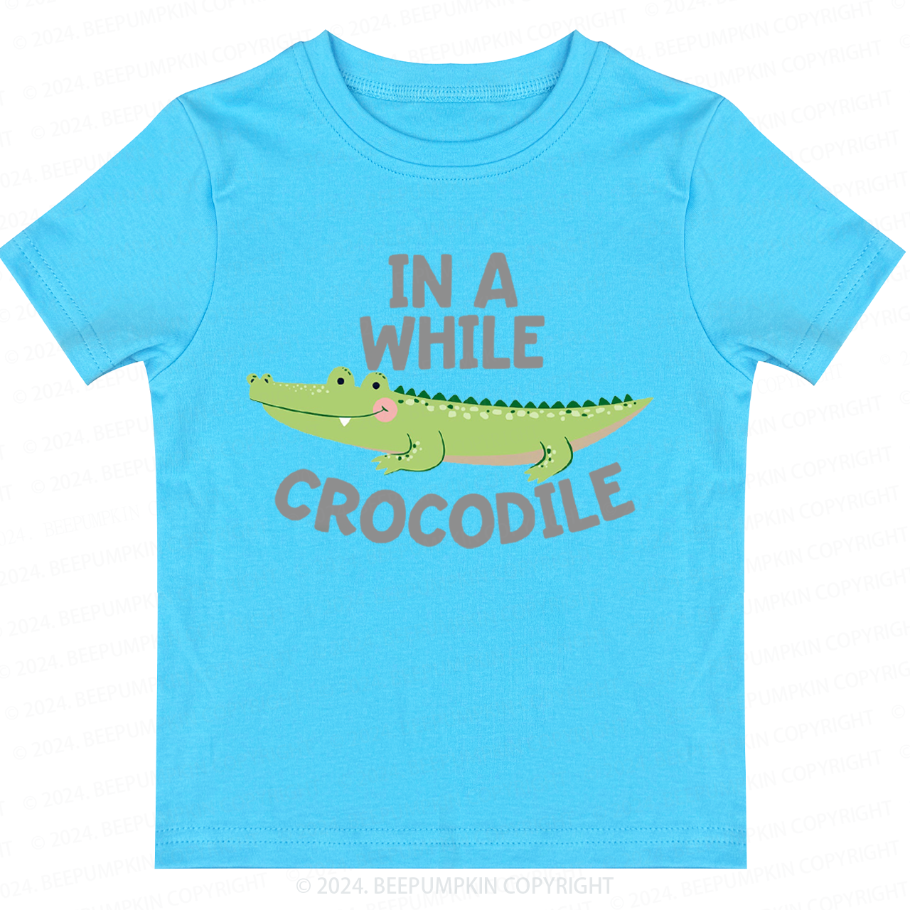 In A While Crocodile Toddler&Kids Tees 7